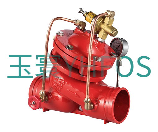 溝槽/卡箍式可調(diào)減壓閥--YX8741X