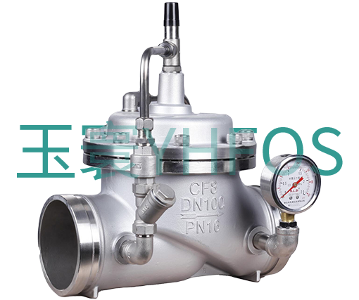 不銹鋼溝槽/卡箍式緩閉式止回閥--8300X